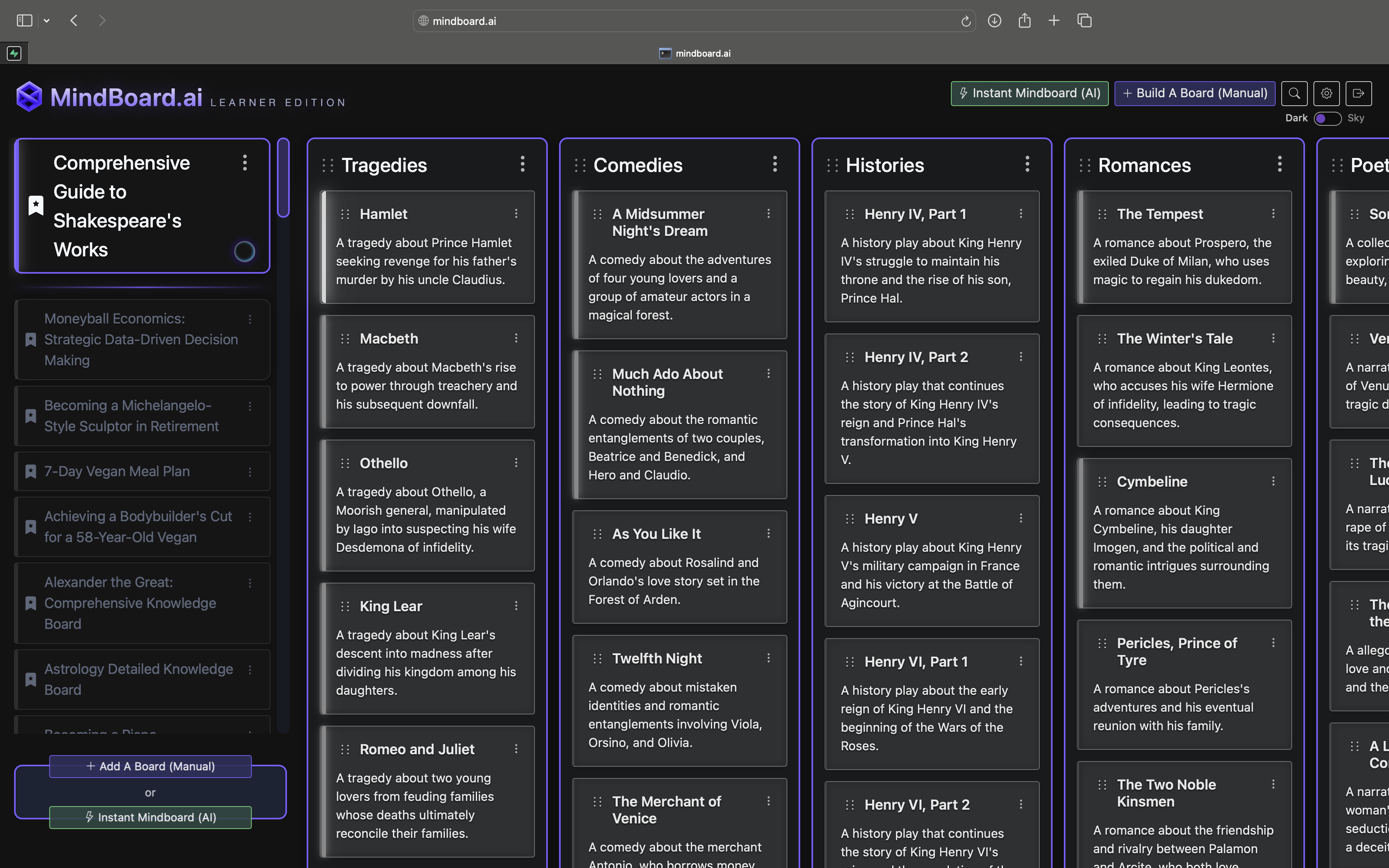 AI Generated Learning Framework