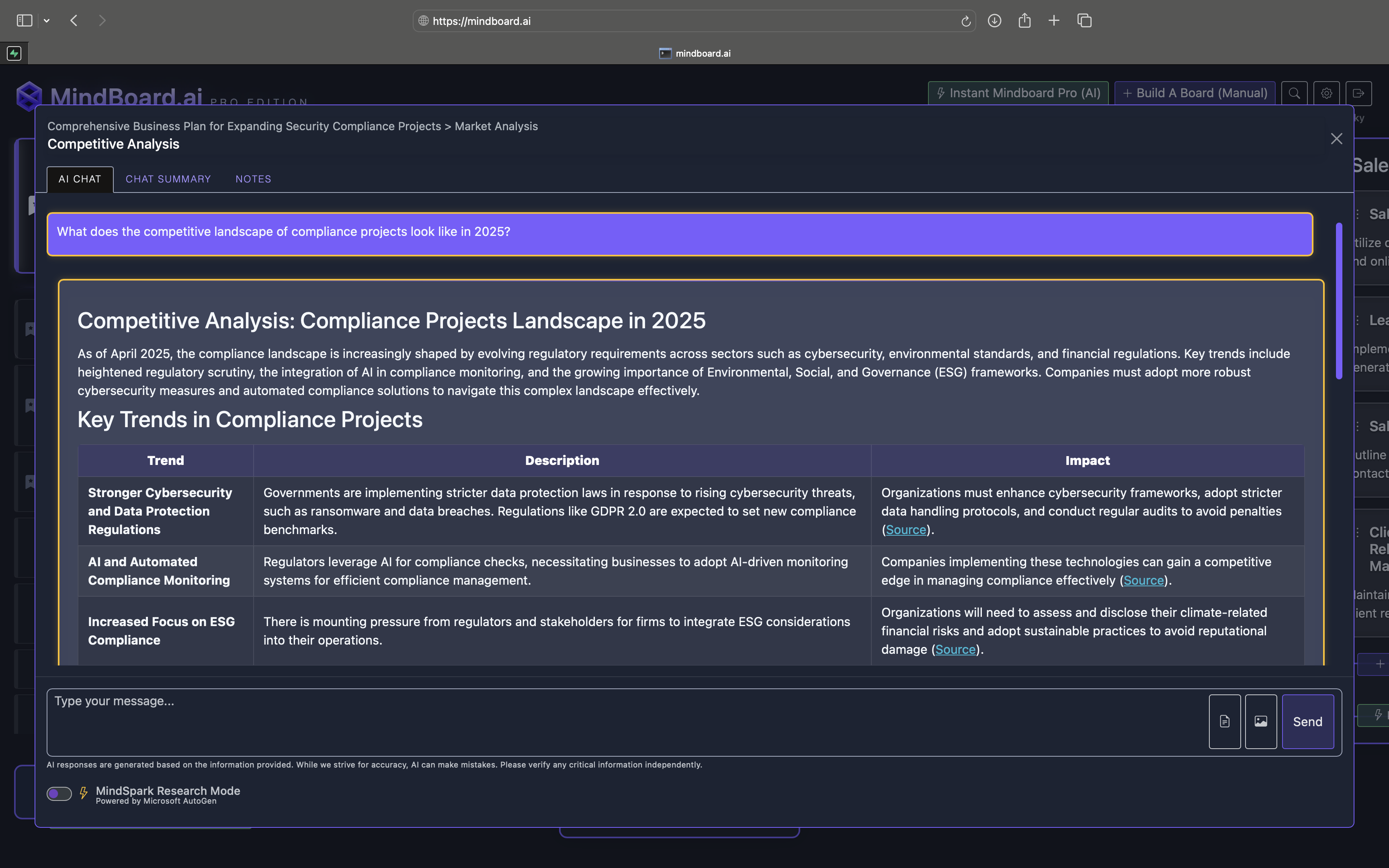 MindSpark Research Agent Example